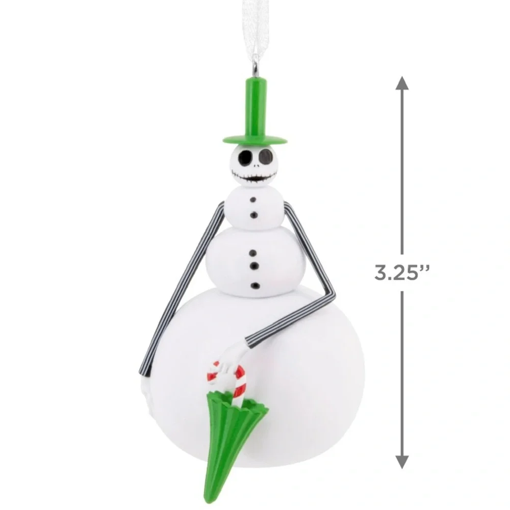 Hallmark Disney’s “Snowman Jack Skellington” Christmas Ornament (NWT)
